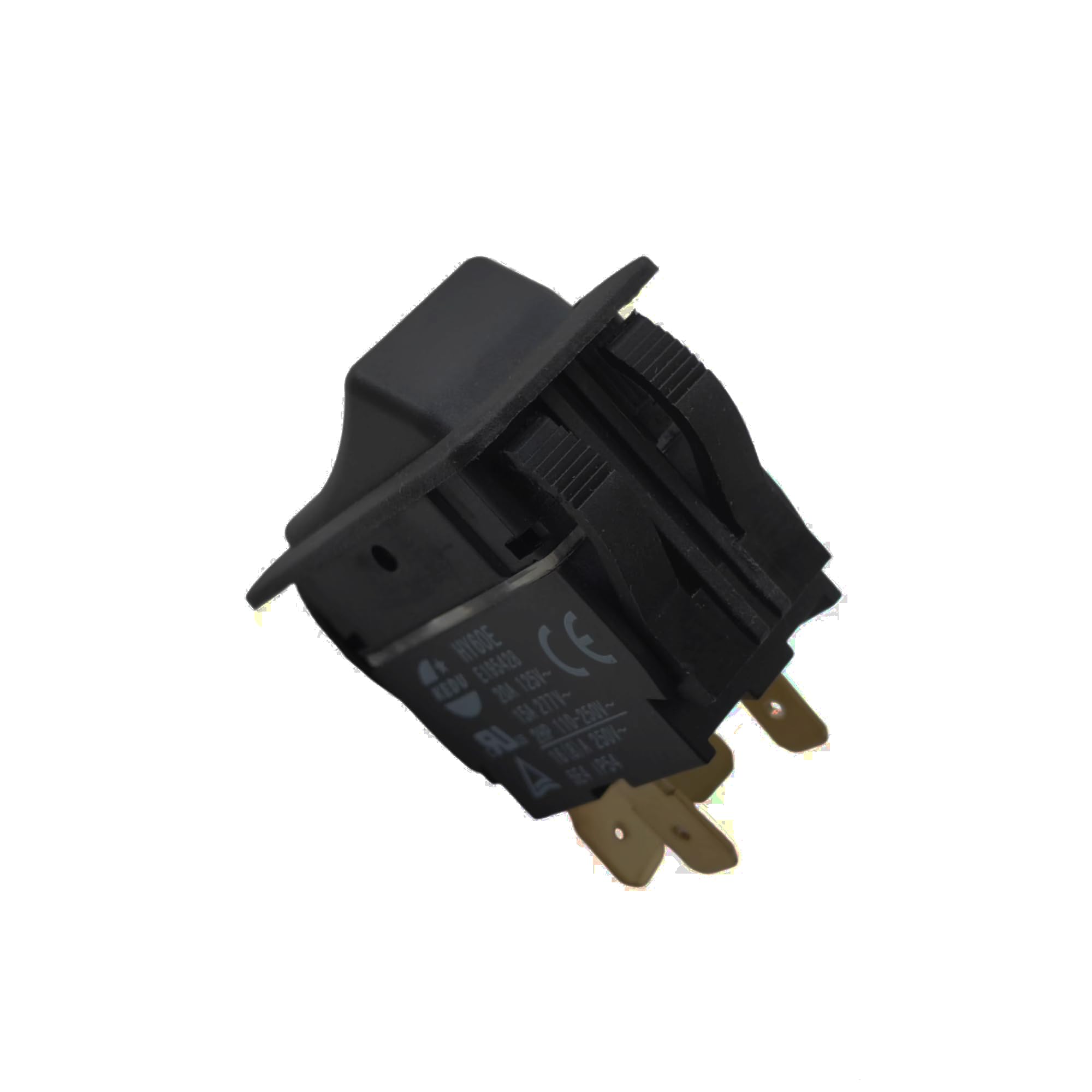 KEDU HY60E 4 Pins 20A 125V/250V 2HP Industrial On Off Rocker